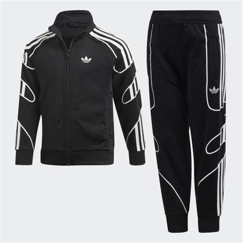 adidas originals joginanzug herren shwarz|Adidas originals anzüge herren.